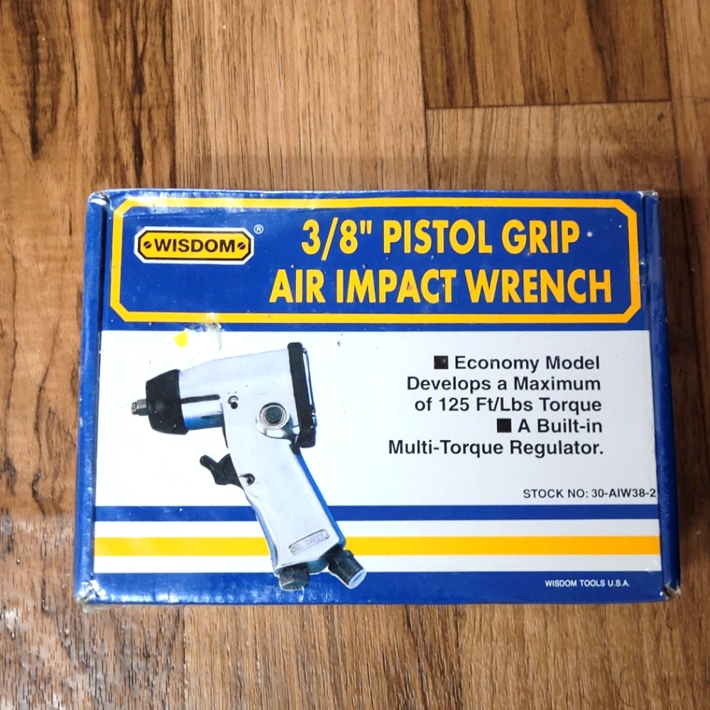 NEW! Wisdom 3/8-inch Impact Wrench Tool